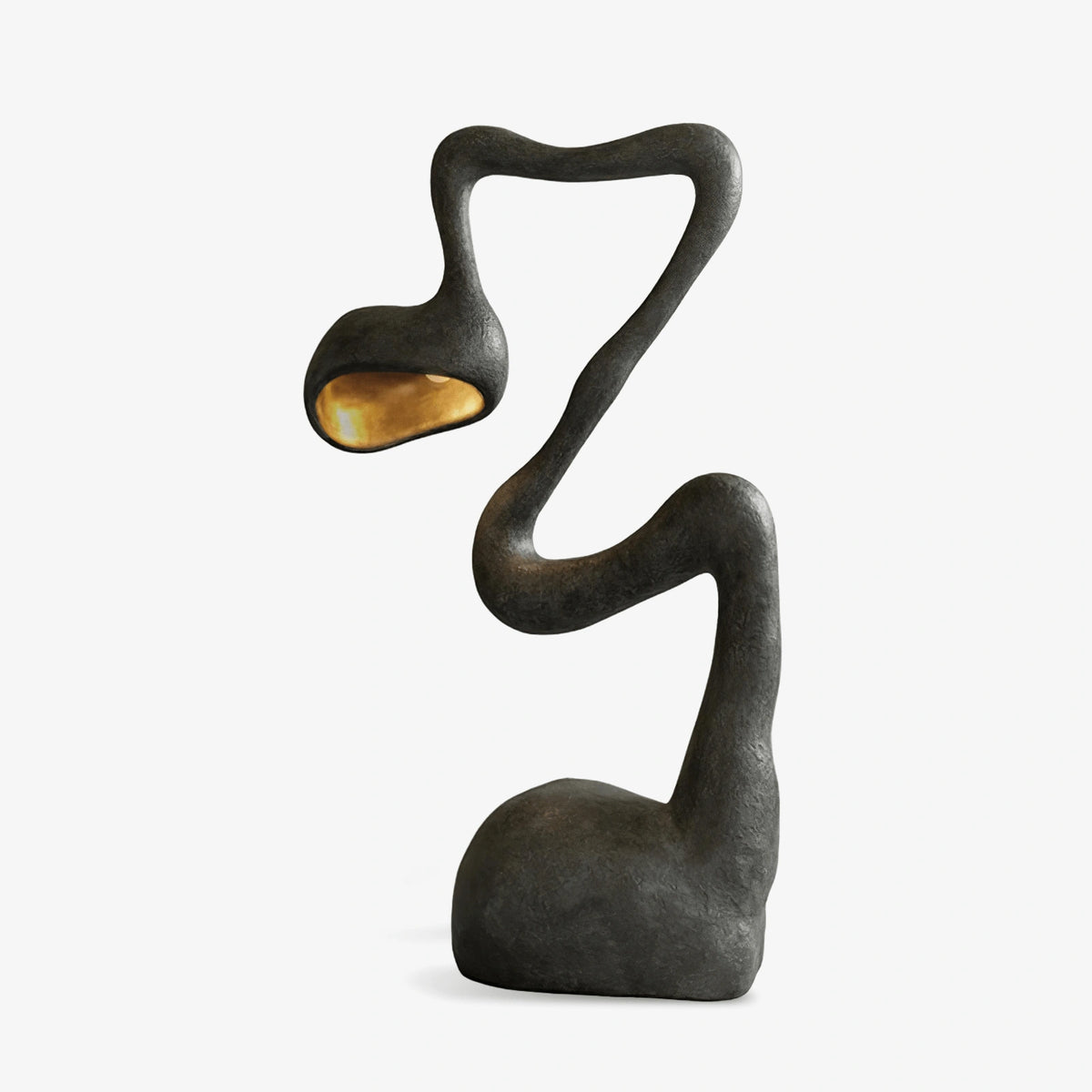 SCULPTURAL WAVE FLOOR LAMP