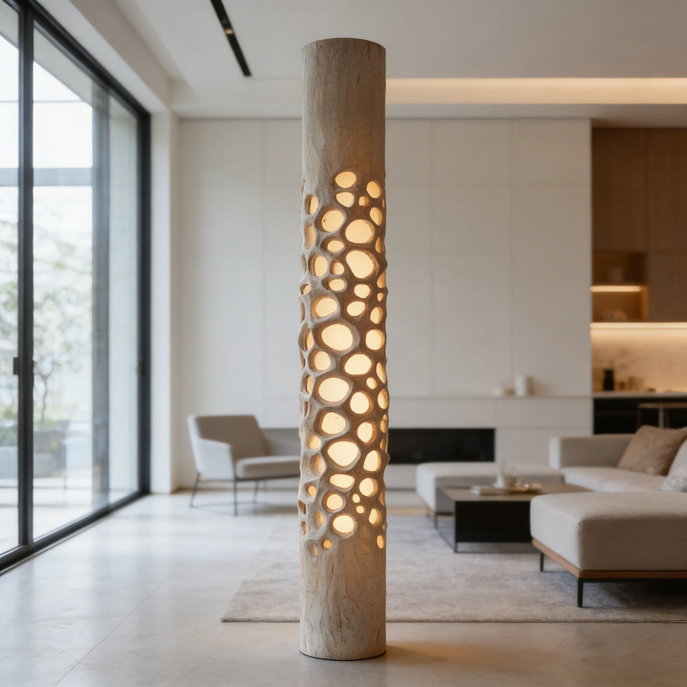 Hollow Form Floor Lamp