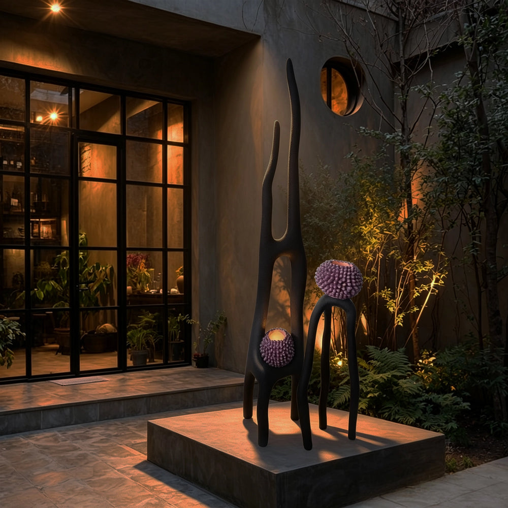 Sculptural Floor Light