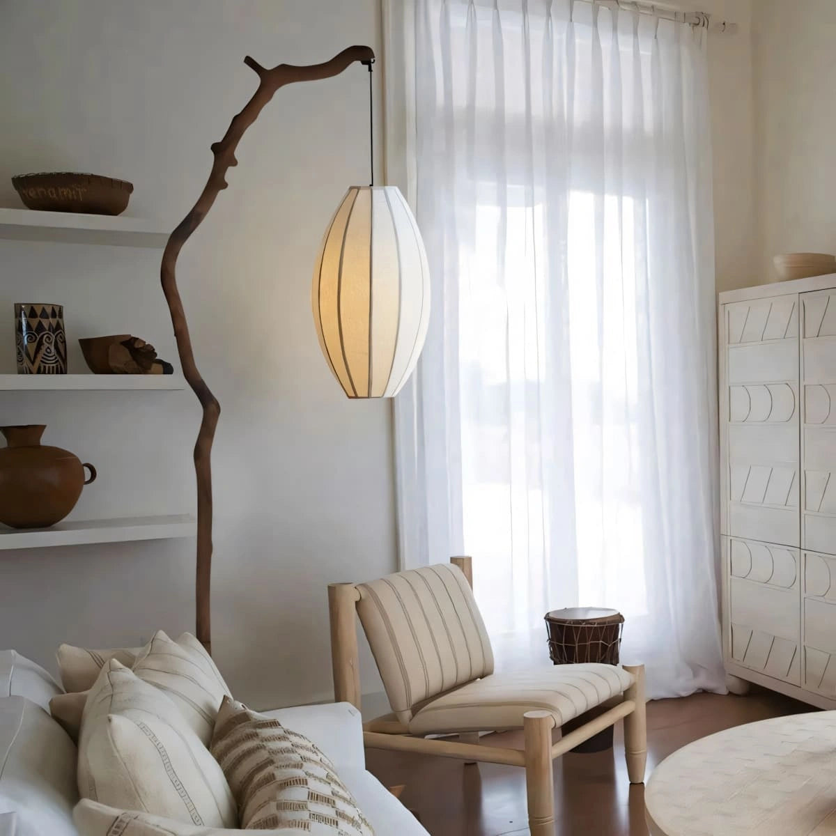 Creative Tree Branch Floor Lamp
